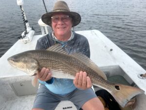 Inshore flats fishing charters in Topsail Beach Nc