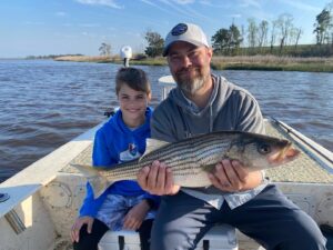 Striper charters in Nc